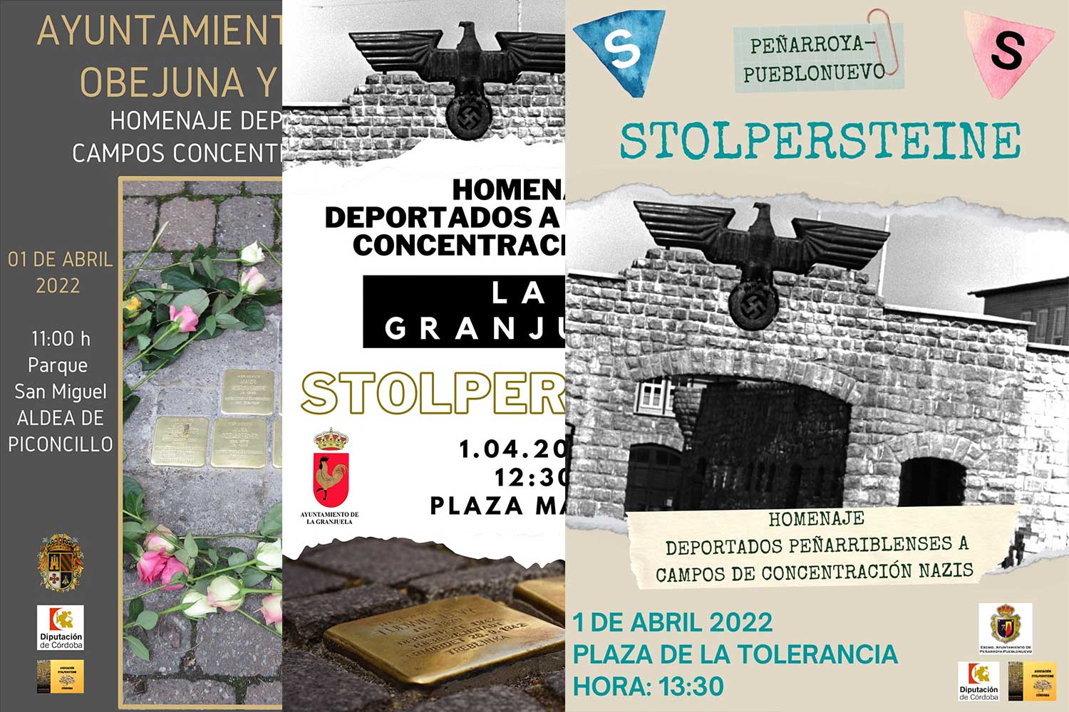 Fuente Obejuna, La Granjuela y Peñarroya Pueblonuevo homenajearán a sus vecinos deportados a campos de concentración nazis