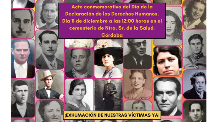 Acto conmemorativo del ‘Día de la Declaración de los Derechos Humanos’ en Córdoba